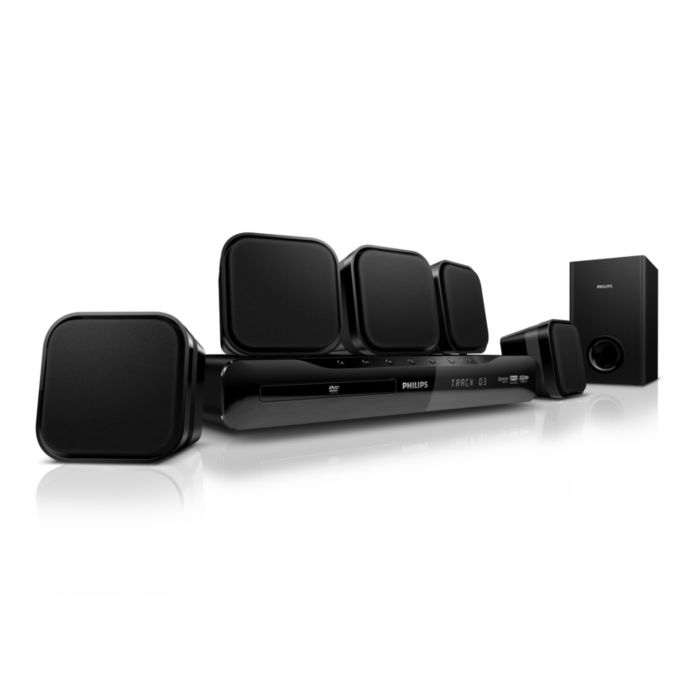 Powerful surround sound