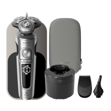Limited Edition S9000 Prestige SkinIQ 기술을 활용한 습식 및 건식 전기 면도기