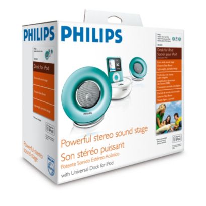 Powerful stereo sound stage