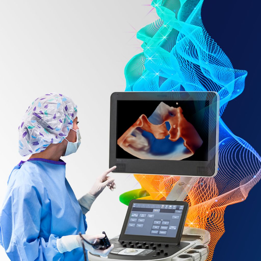 Campaign visual Transcend, EPIQ CVx, CV Ultrasound