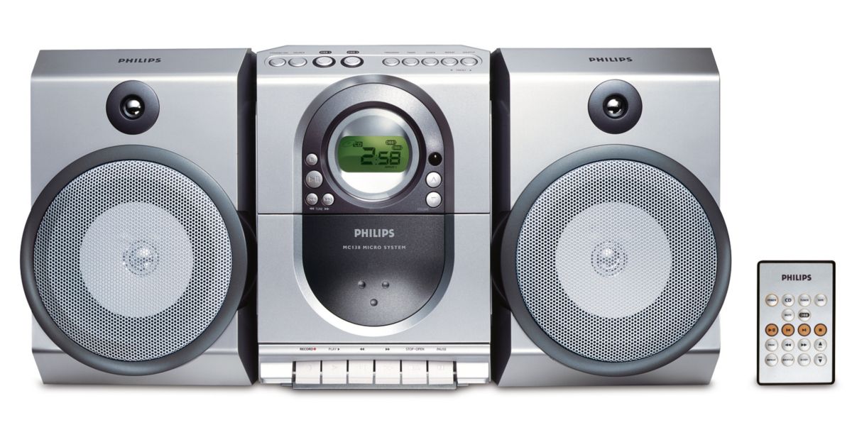 Micro Hi-Fi System MC138/37 | Philips