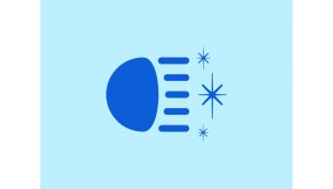 White light to enhance visibility and comfort