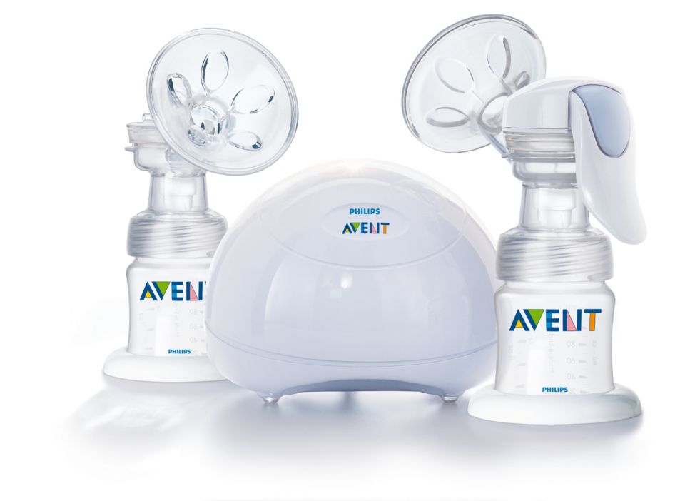 Discontinued Twin breast pump SCF314/02 | Avent