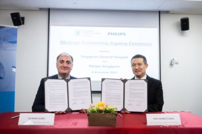 Strategic Partnership Signing Ceremony between Singapore General Hospital and Philips Singapore