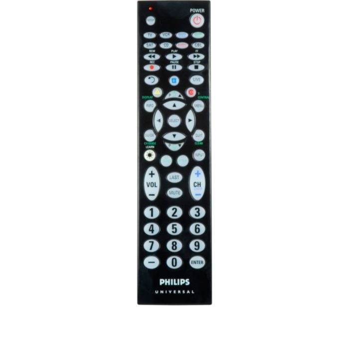 8 device universal remote