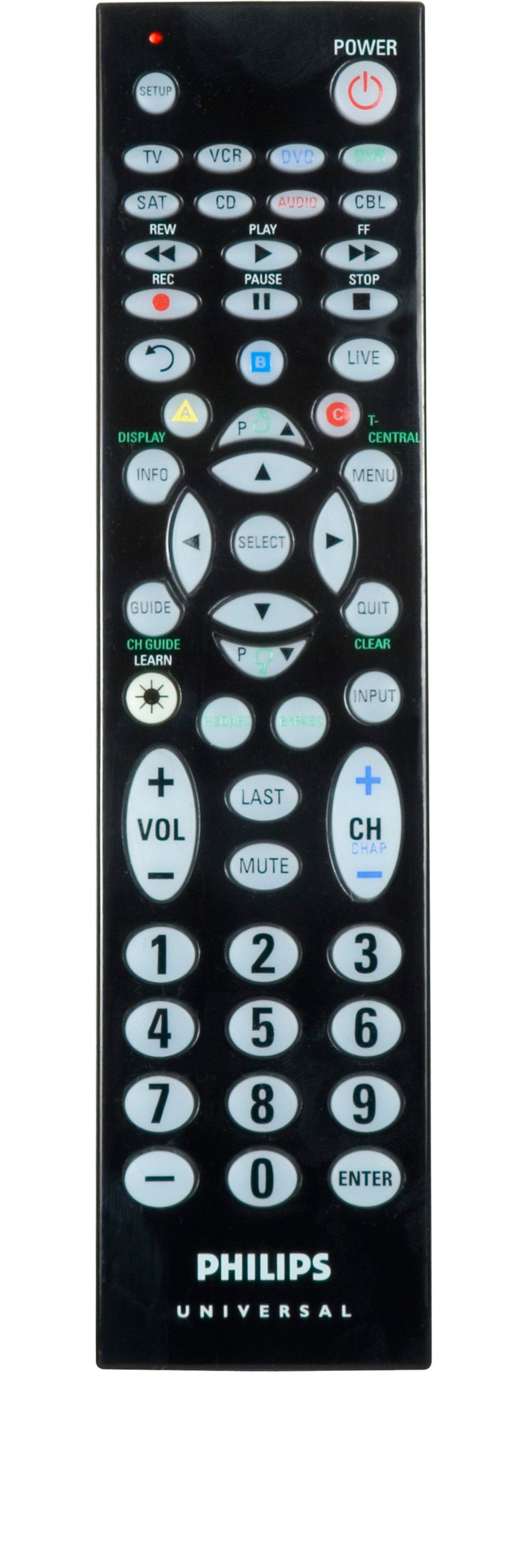 8 device universal remote