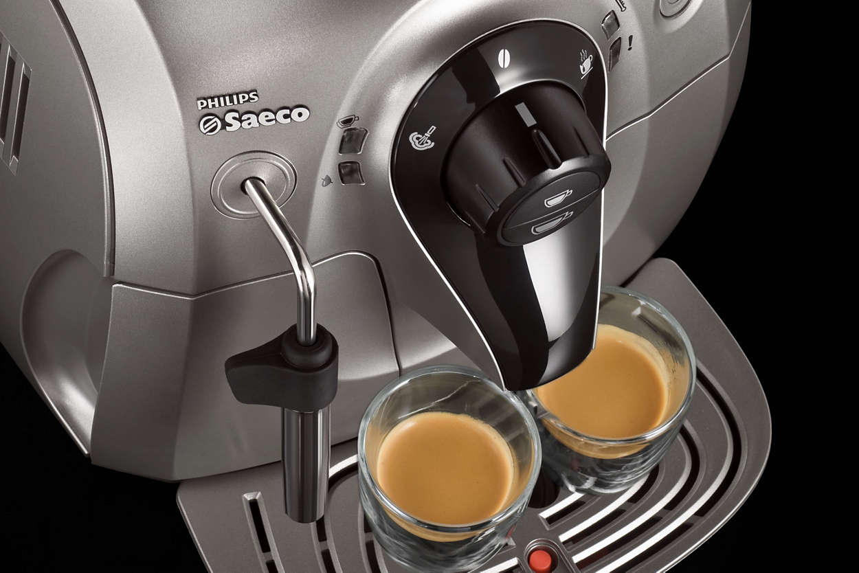 Tend Legacy Tickling Xsmall Super-automatic espresso machine HD8745/57 | Saeco