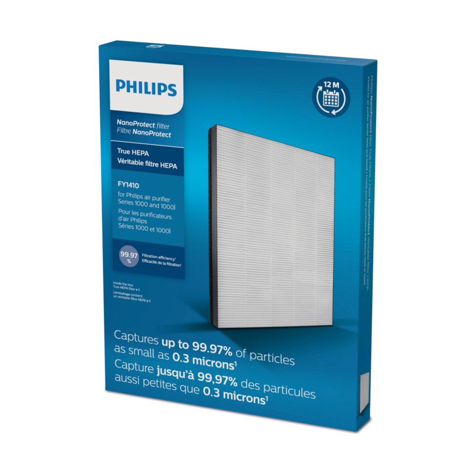 Filtre (FY1410) pour purificateur d'air Philips