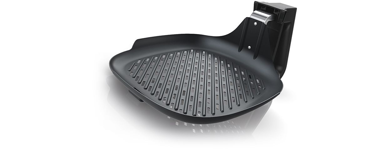 Philips HD9911 / 90 insert pour Poêle à Griller, pour Airfryer XL  (uniquement série HD924x), Avec Revêtement Antiadhésif, Capacité de 1 kg