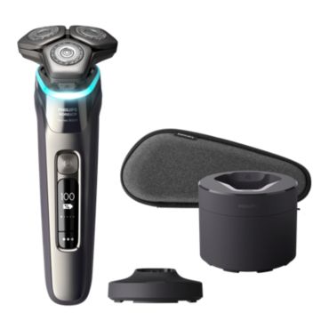 Philips Norelco Shaver 9800 מכונת גילוח חשמלית לשימוש יבש ורטוב עם SenseIQ