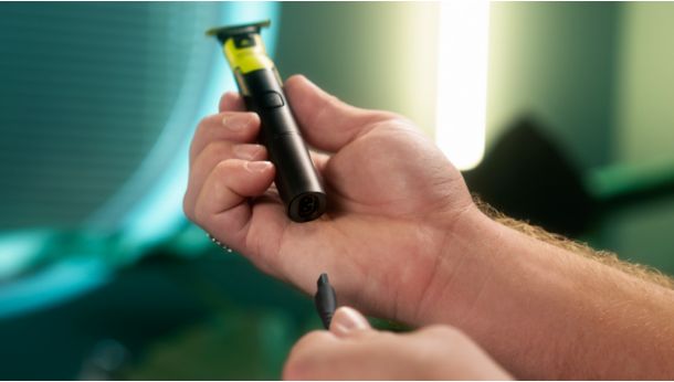 Philips OneBlade laadimine kodus või reisil