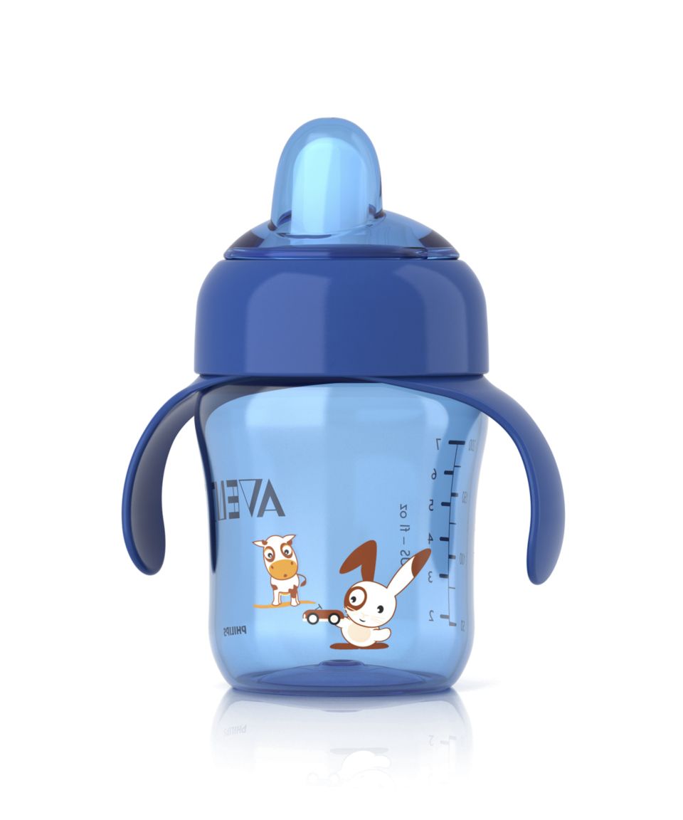Non-spill valve keeps cup hygienic anywhere