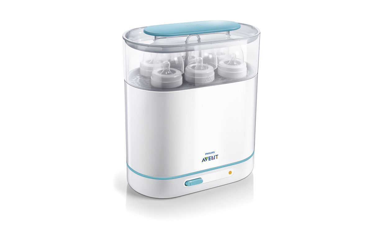 How to clean hot sale avent electric steriliser