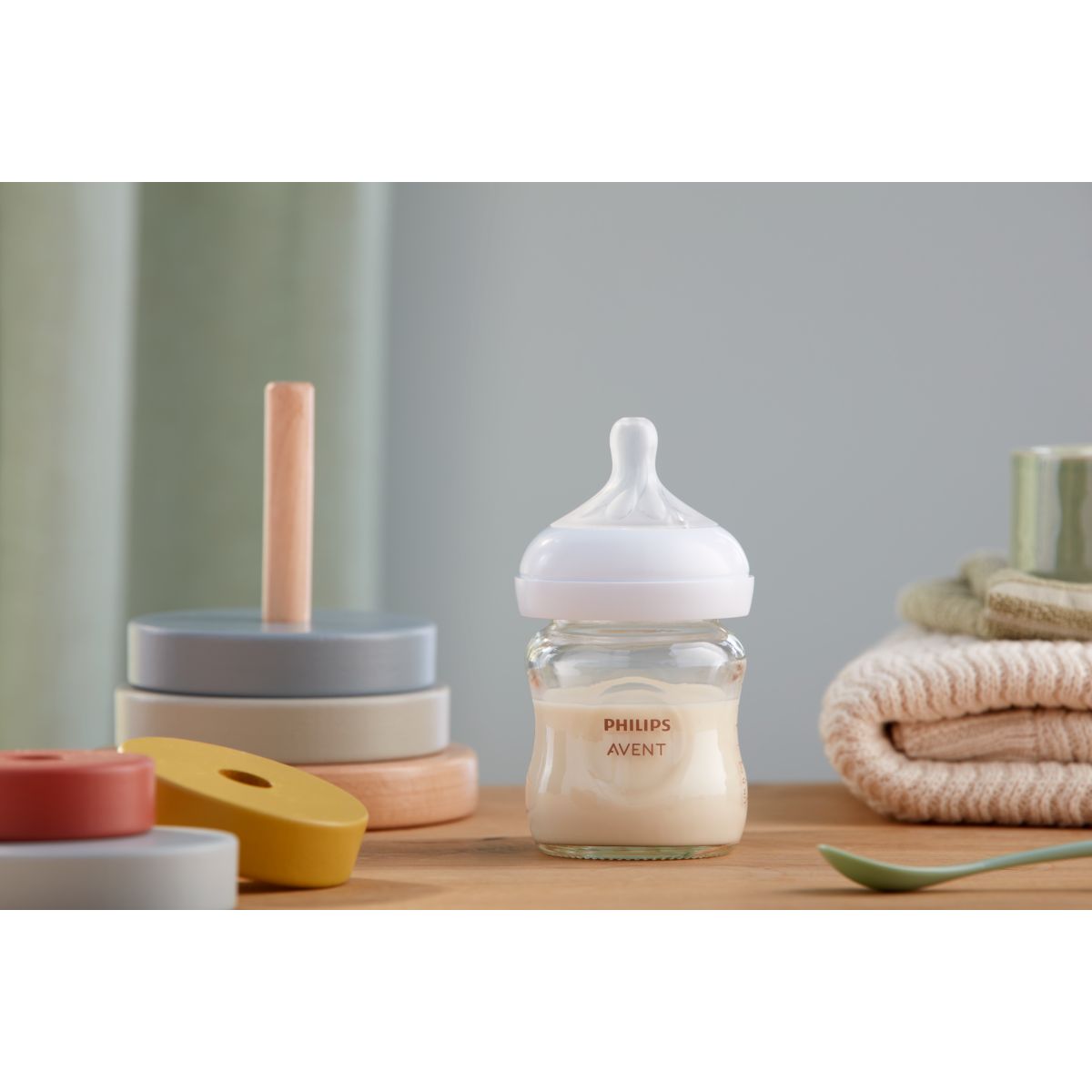 Avent Glass Natural Response Baby Bottle - thumbnail 2