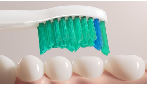 Eliminación de la placa hasta 2 veces superior a un cepillo dental manual