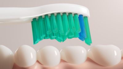 Up to 2x more plaque removal than a manual toothbrush