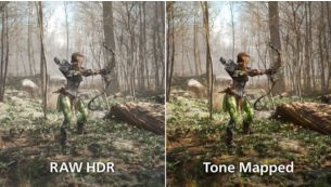 HDR 色调映射：针对电竞与影音深度优化 HDR