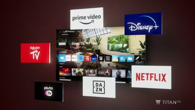 Find it easily. TITAN OS.