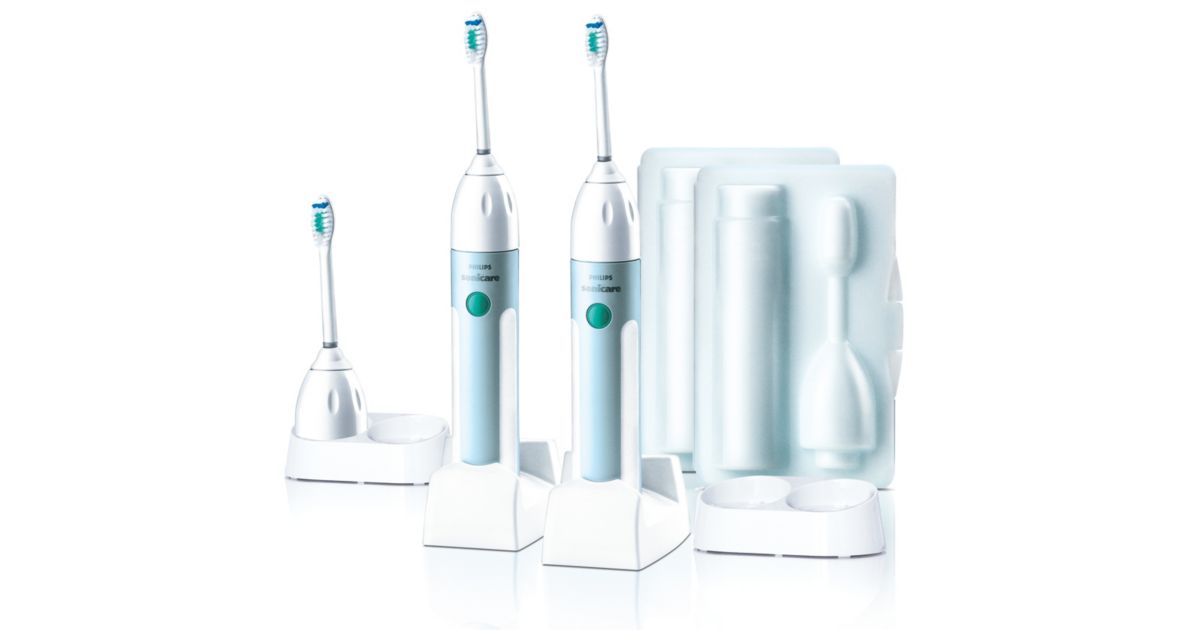 Sonicare Essence Two sonic electric toothbrushes HX5853/71 | Philips