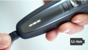 Fully charges in 1 hour or use 3-minute quick charge
