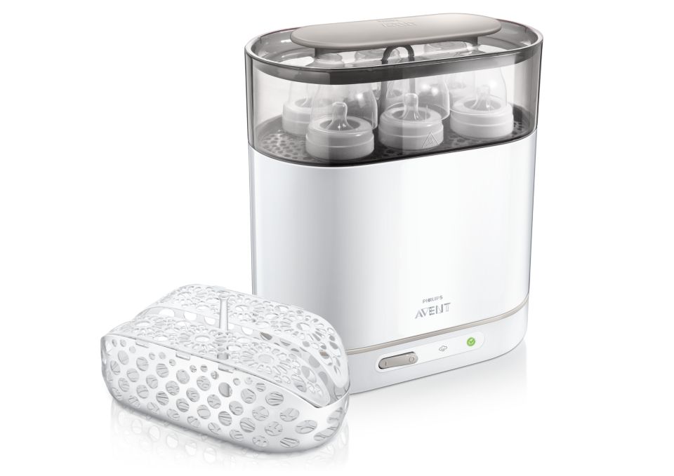 Biberones Natural Y Esterilizador Electrico Philips Avent 8pz