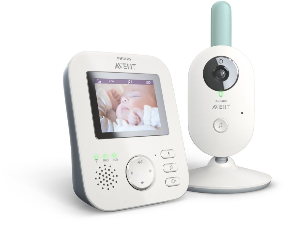 Baby Monitor جهاز رقمي لمراقبة الأطفال بالفيديو Scd620 05 Avent