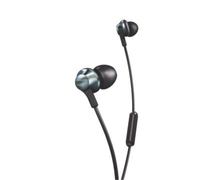 6000 series In ear headphones with mic PRO6105BK 00 Philips