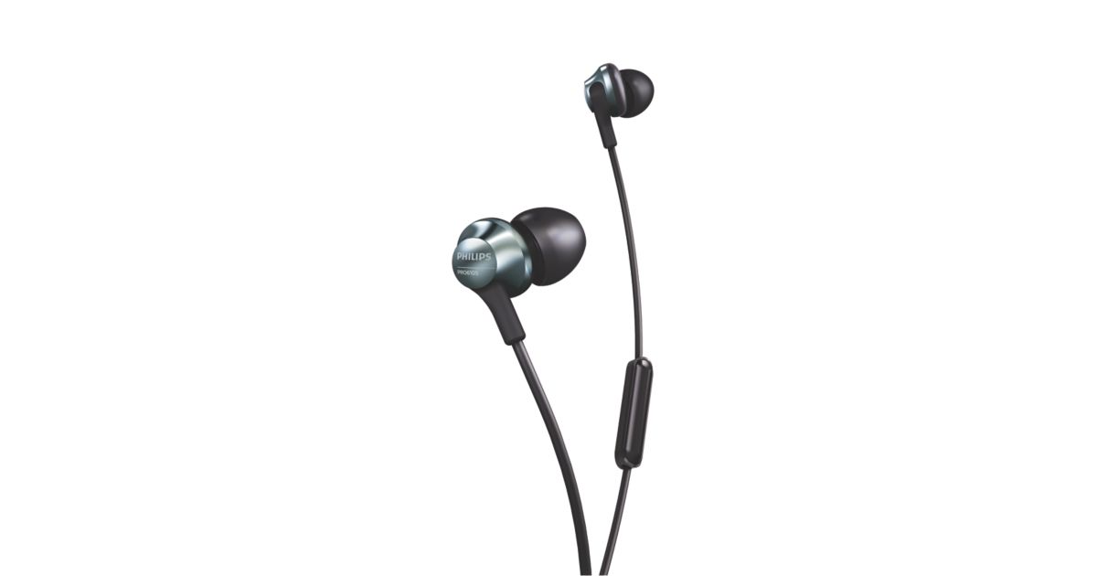 6000 series In-ear headphones with mic PRO6105BK/00 | Philips