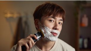 간편한 건식 면도 또는 상쾌한 습식 면도 중에 선택