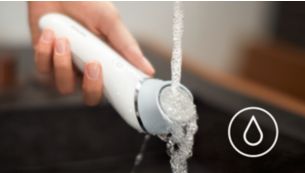 قابلة للاستخدام الجاف والرطب للاستعمال أثناء الاستحمام أو من دون استحمام