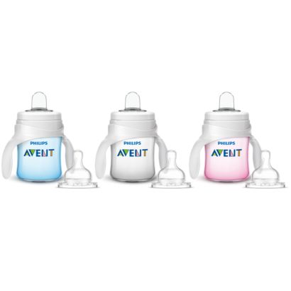 Ease your baby's transition to a drinking cup