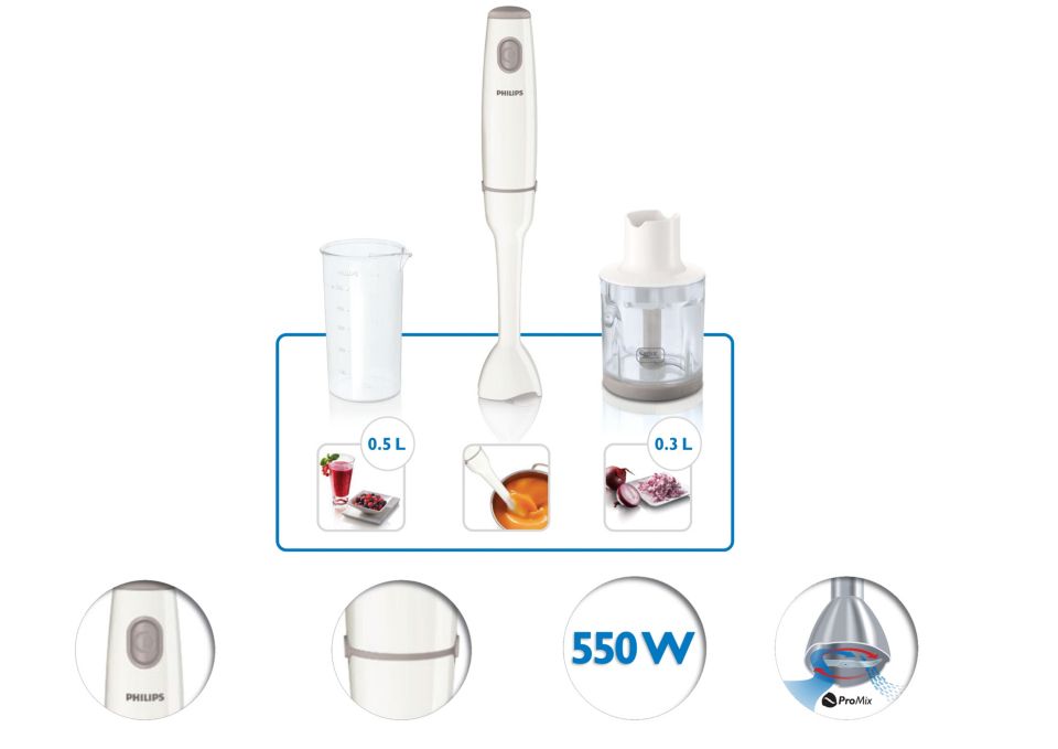 Daily Collection Hand blender HR1602 00 Philips