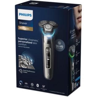 Shaver series 9000 Wet & Dry electric shaver with SkinIQ