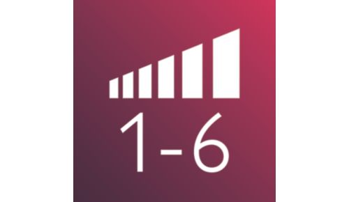 Hårtork: sex värme-/hastighetsinställningar för fullständig flexibilitet