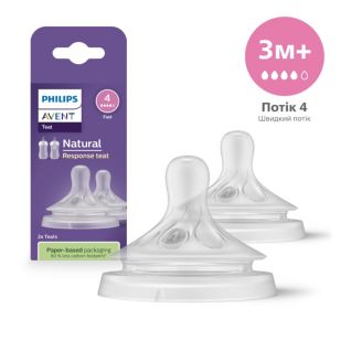 Avent Natural Response Соска Natural Природний Потік