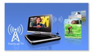 Free-to-air digital TV channel reception