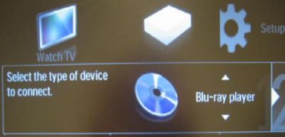 Selection menu