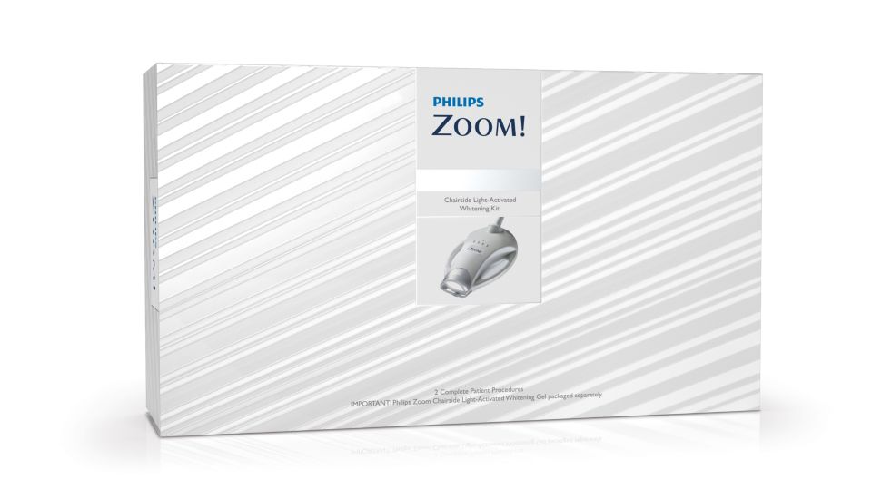 مجموعات أدوات تطبيق علاج Philips Zoom في العيادة