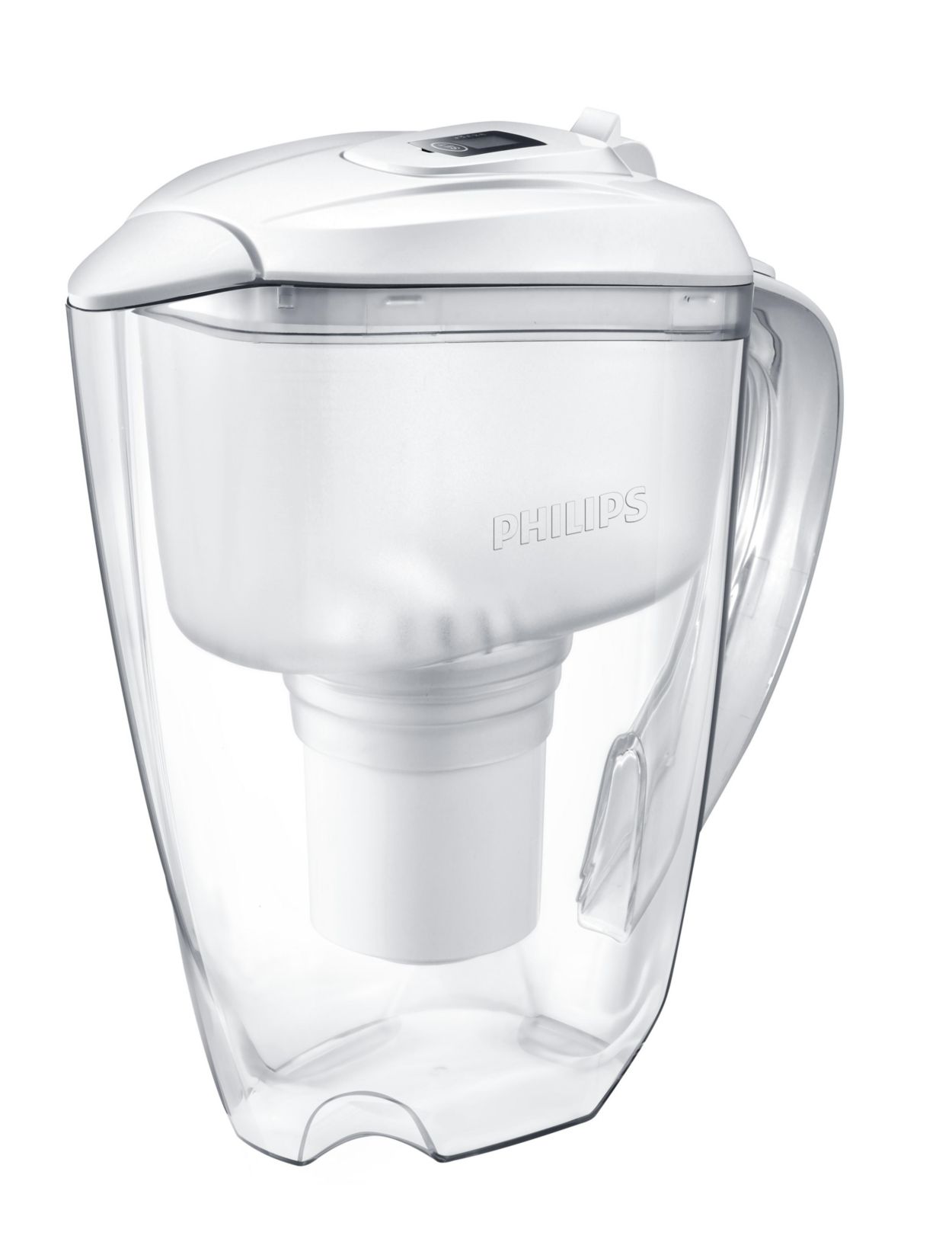 Philips Water Filter Pitcher & 1 Filter Cartridge, Microfiltration System -  Blue