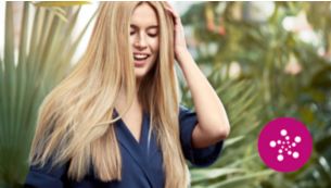 Cuidado iónico para un cabello suave, brillante y sin frizz