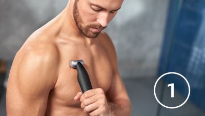 Vorbehandlung mit dem Bodygroom