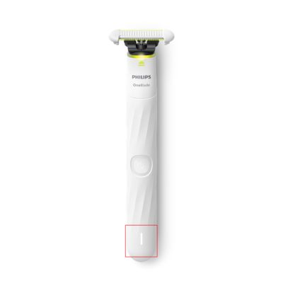 What does the battery light on my Philips OneBlade mean?
