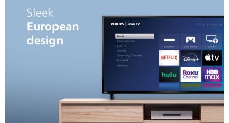 Philips 65″ Clase 4K Ultra HD (2160p) Roku Smart TV LED (65PFL4864/F7 W) –  C&M Computer