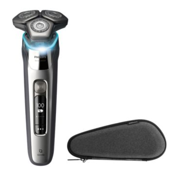 Shaver series 9000 SkinIQ 기술을 활용한 습식 및 건식 전자 면도기
