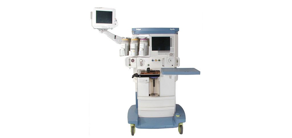 IntelliVue MP20/30: Draeger Apollo VHM Mounting Kit