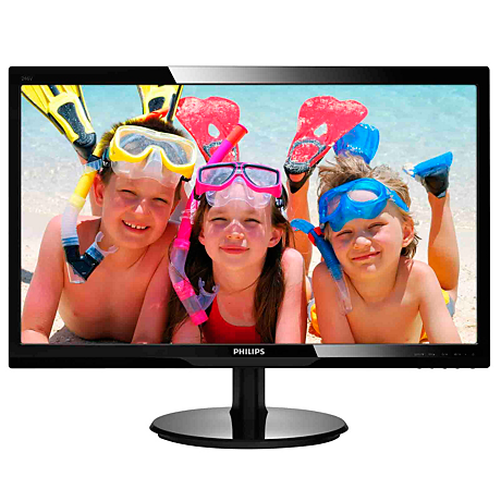 246V5LSB/00  LCD monitor, SmartControl Lite technológiával
