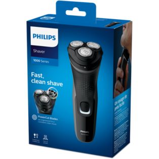 Shaver series 1000 Dry electric shaver, Series 1000