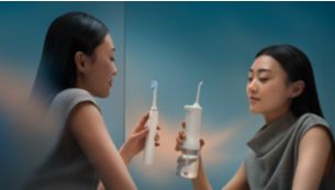 Verbeter uw mondverzorging met de routine in 2 stappen van Sonicare
