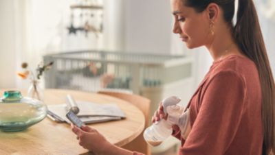 Elija su ritmo y siga el flujo de leche