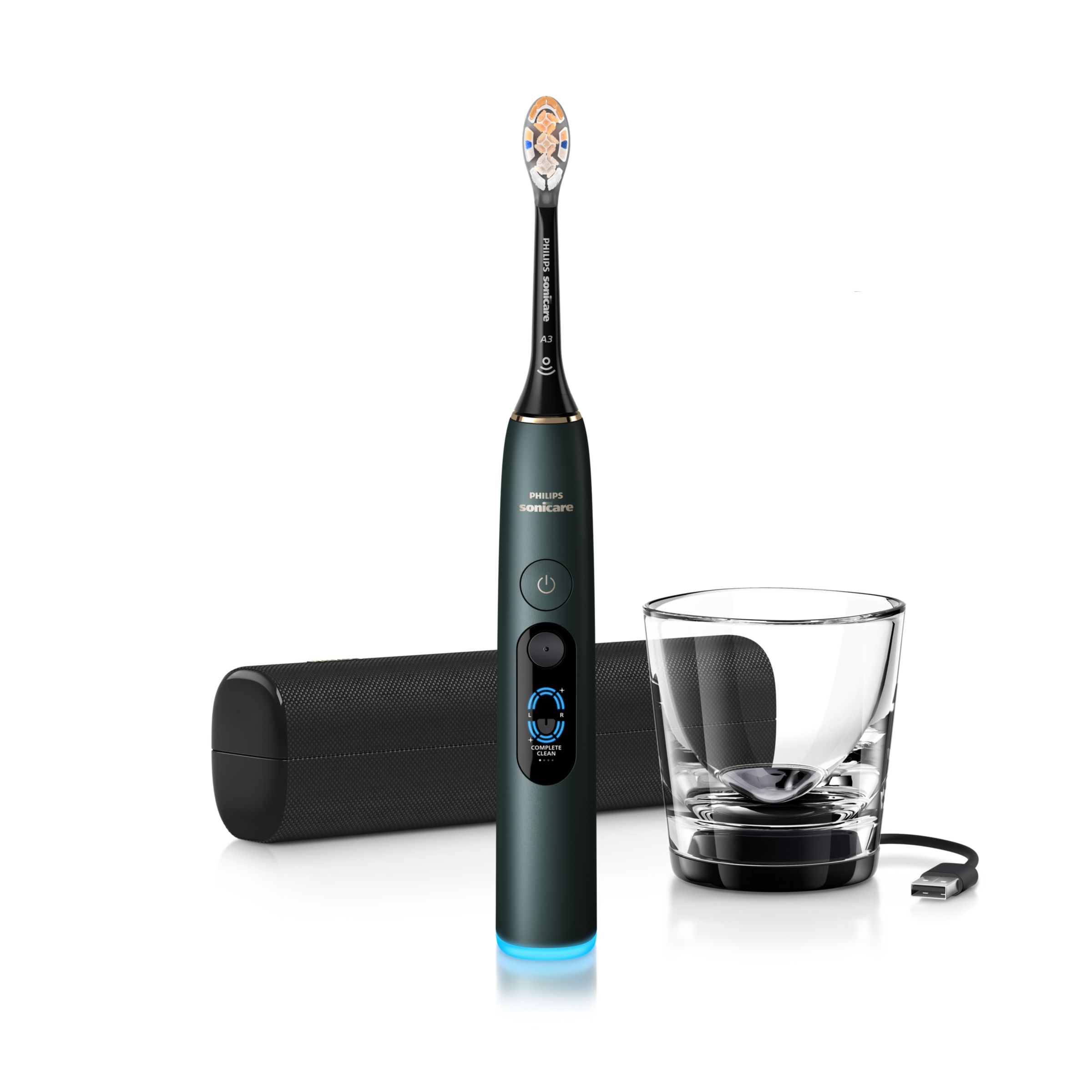 Sonicare Philips DiamondClean 9000 - Dobíjecí Zubní Kartáček - HX9213/84